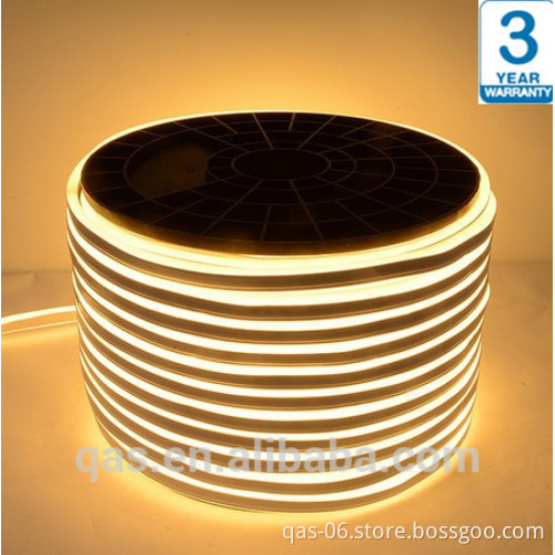 3 Year Warranty 2835 120 LED Single Side Flex Warm White Flex Neon Light 220v